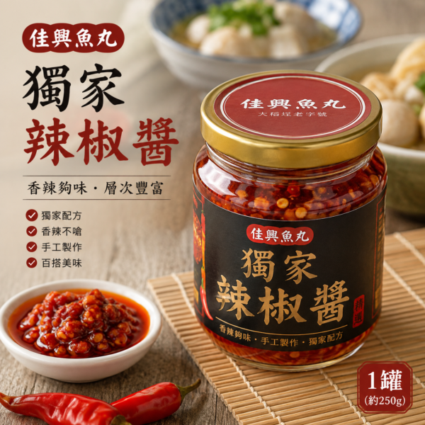 獨家辣椒醬(1罐）